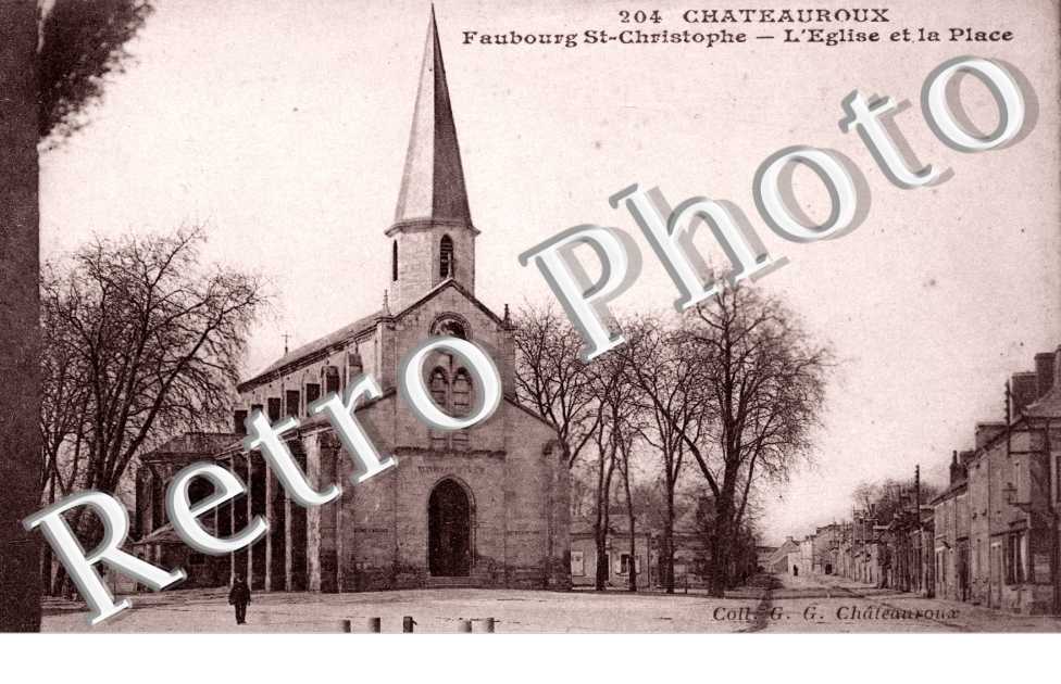 Faubourg Saint Christophe - Eglise et Place