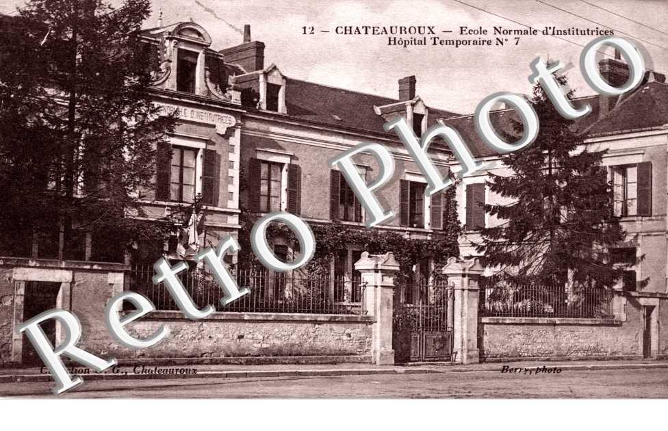 Ecole Normale d'institutrices - Hopital temporaire N°7