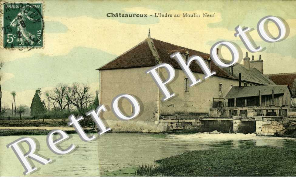 L'indre au Moulin Neuf