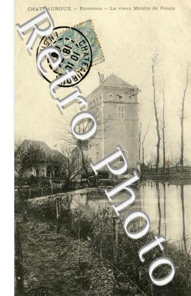 Le vieux moulin de Fonds