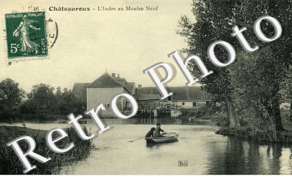 L'indre au Moulin Neuf