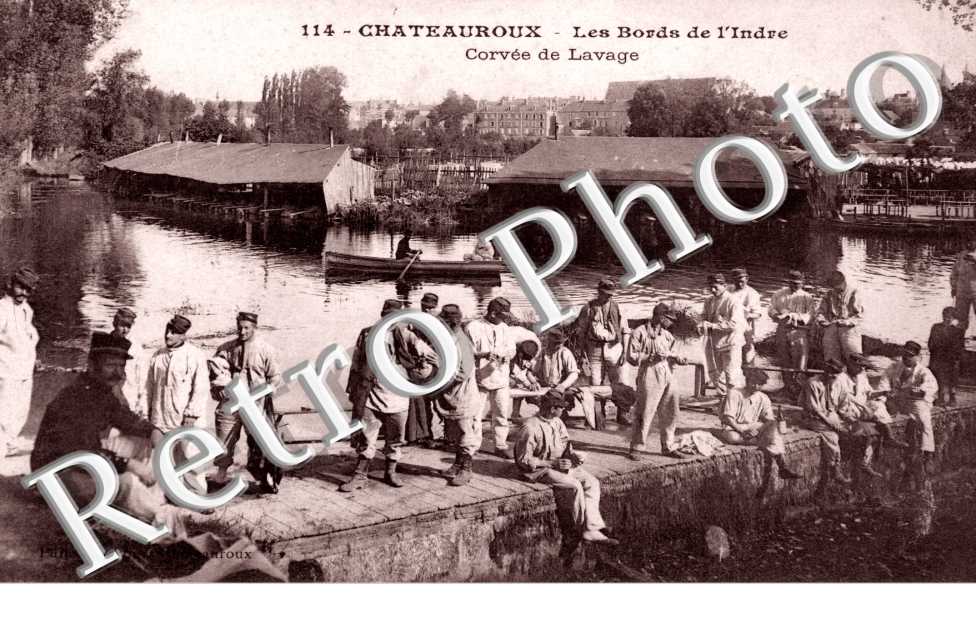 Les Bords de l'Indre - Corvee de Lavage
