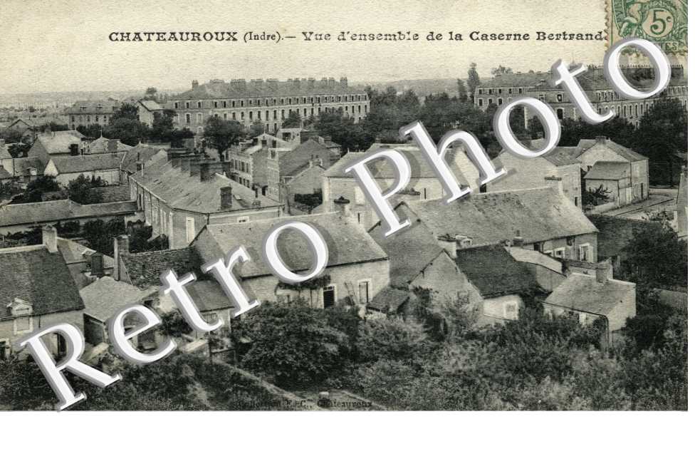 Vue d'ensemble de la Caserne Bertrand