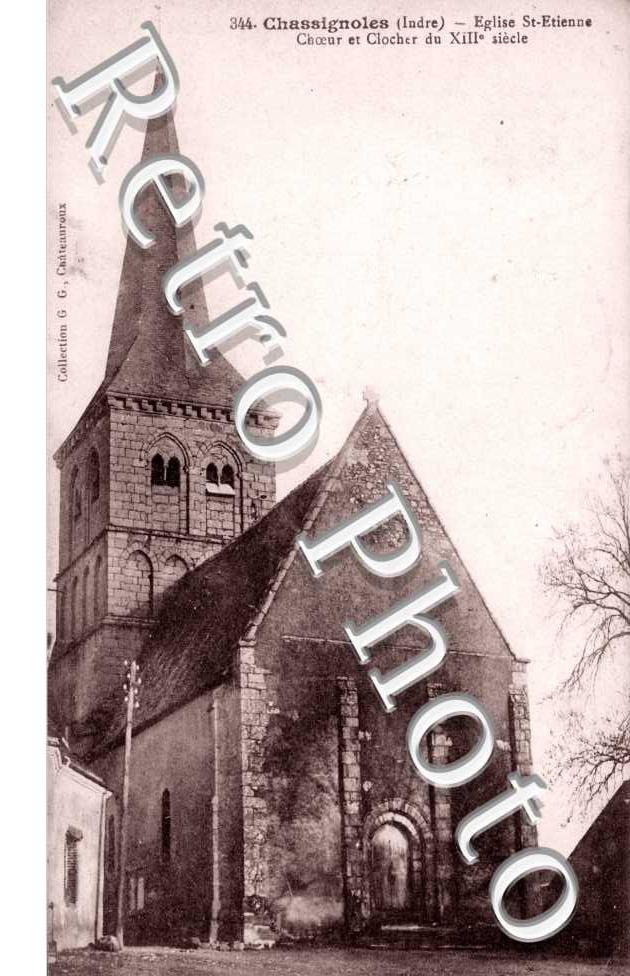 Eglise Saint-Etienne,Choeur et Clocher du XIIIeme siecle