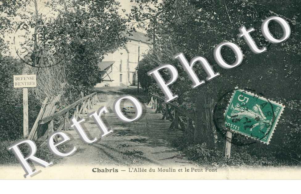 l'Allee du Moulin et le Petit Pont