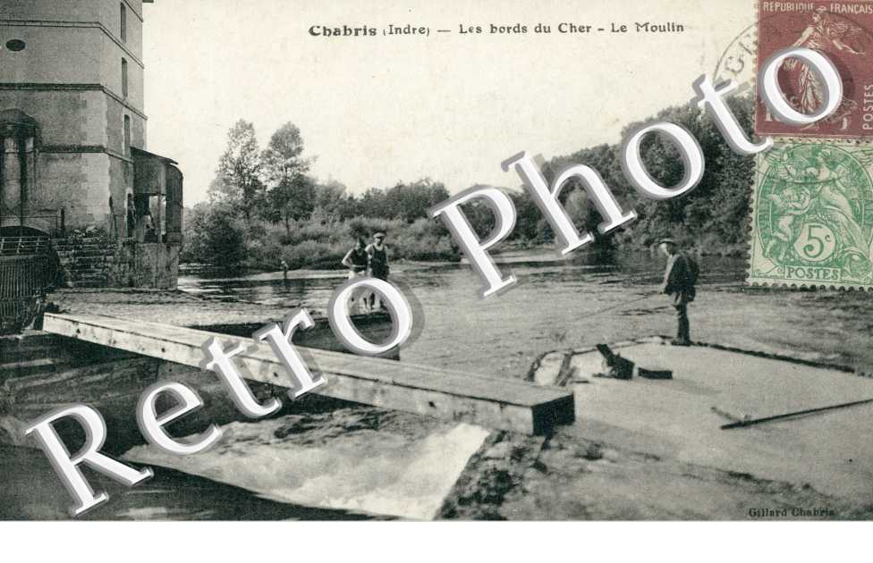 les Bords du Cher, le Moulin