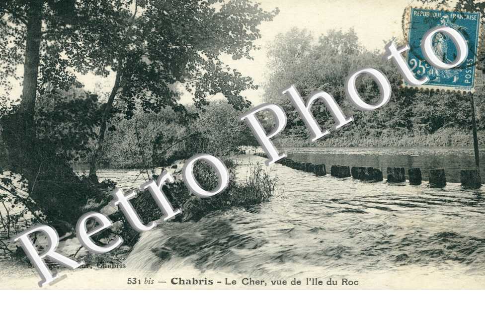 Le Cher vu de l'Ile du Roc