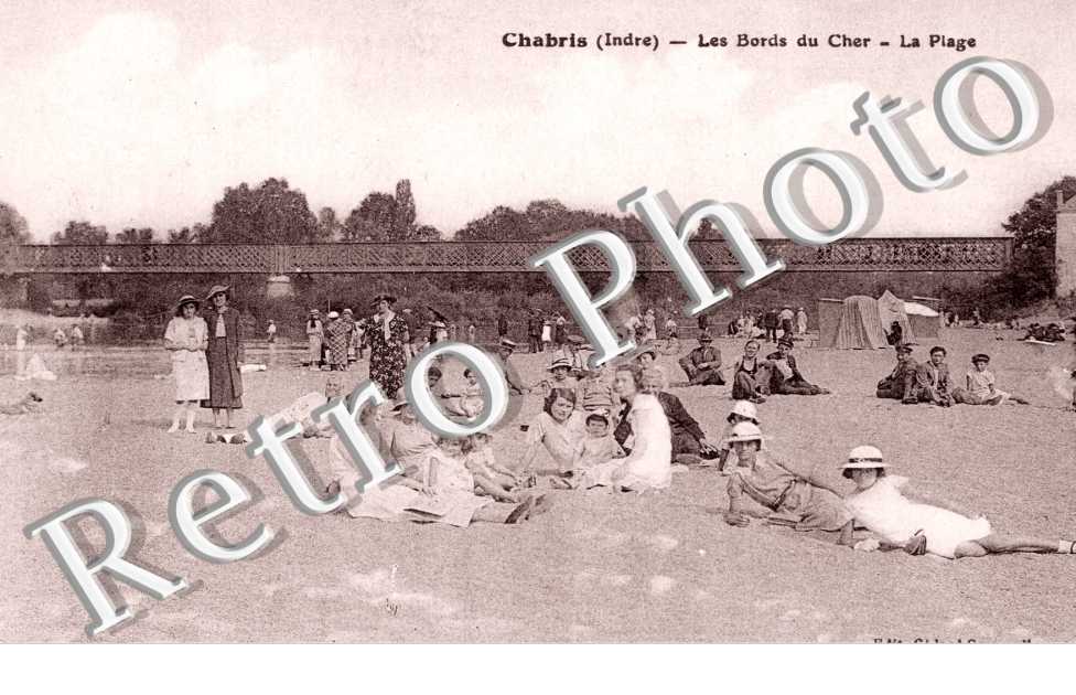 les Bords du Cher, la Plage
