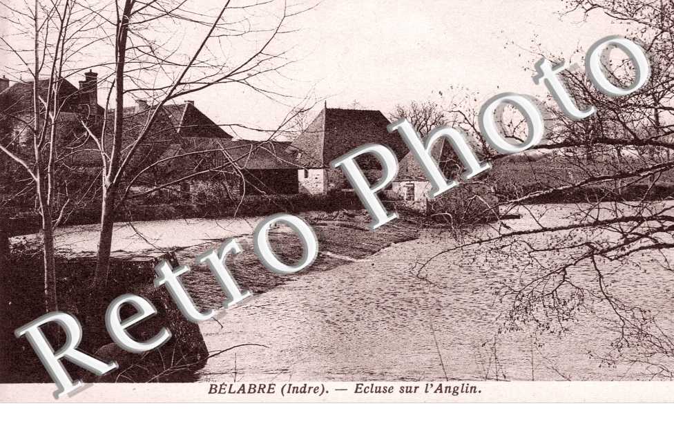 Ecluse sur l'Anglin