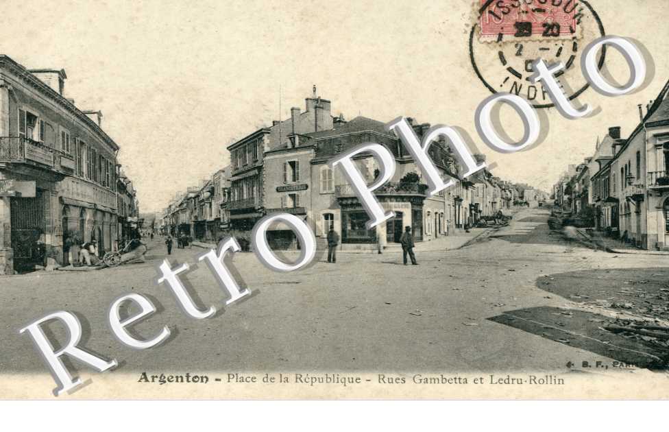Place de la Republique, Rues Gambetta et Ledru-Rollin