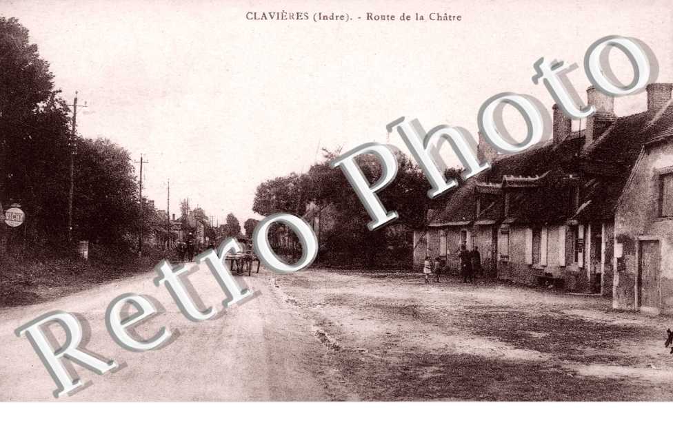CLAVIERES  Route de la Chatre