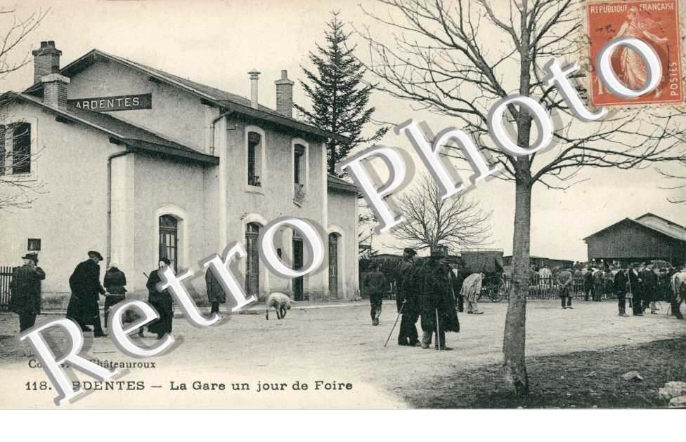 la Gare un Jour de Foire
