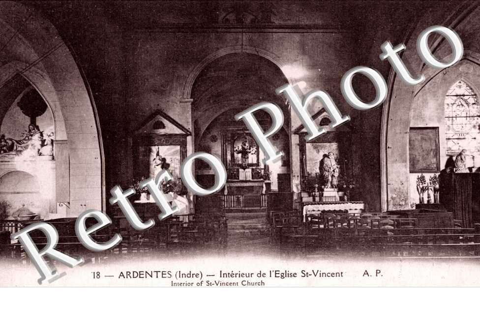 Intérieur de l'Eglise Saint Vincent