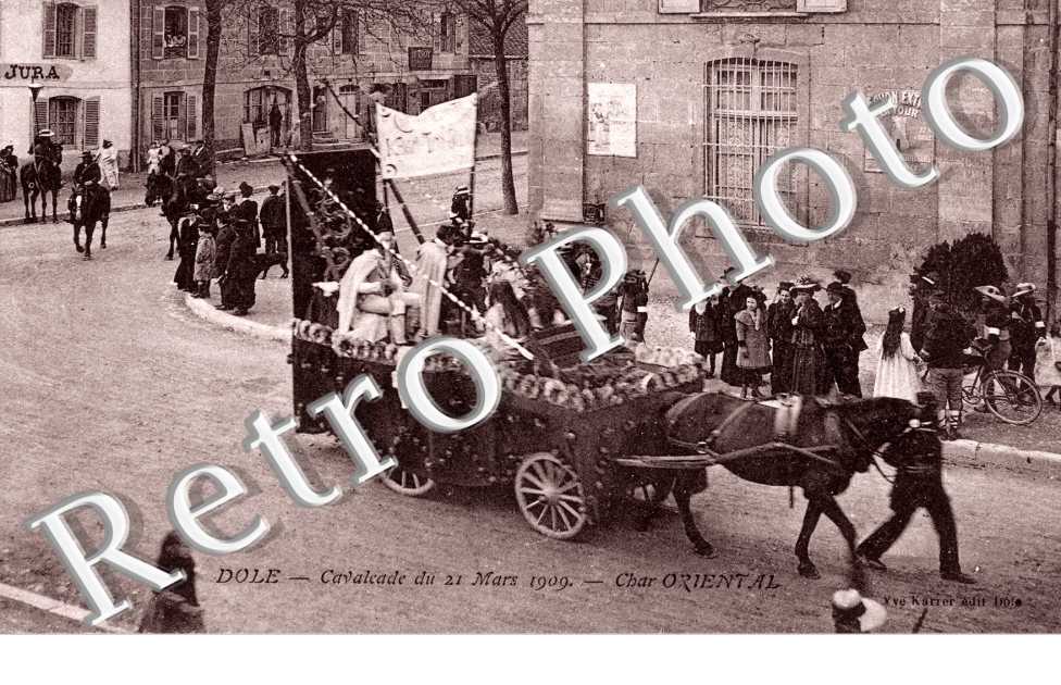 Cavalcade du 21 mars 1909 Char ORIENTAL