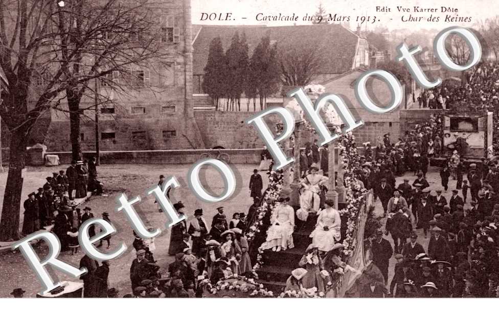 Cavalcade du 9 mars 1913 Char des Reines