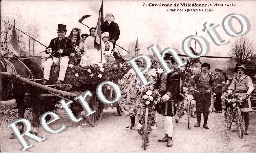 Cavalcade - Char des quatre saisons - folklore