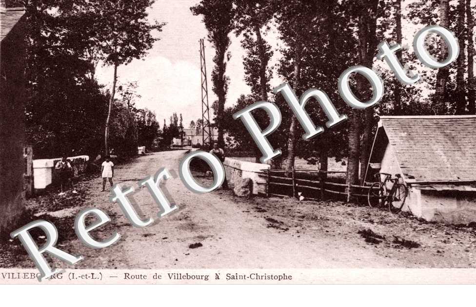 Route de Villebourg a Saint-Christophe