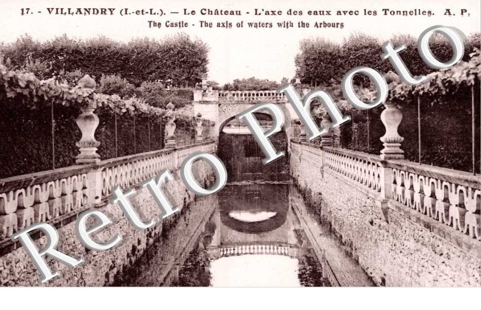 le Chateau - l'Axe des Eaux avec les Tonnelles
