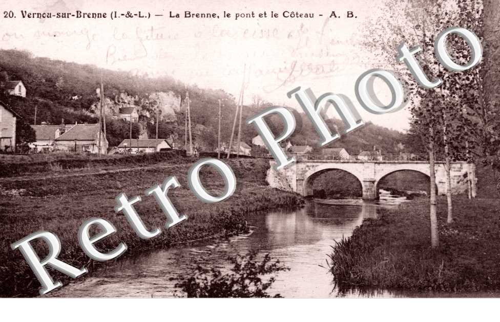 La Brenne, le Pont et le Coteau
