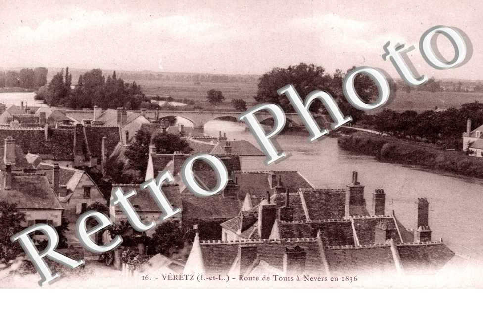 Route de Tours a Nevers en 1836