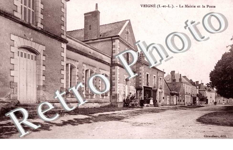 La mairie et la poste