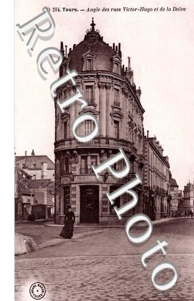 Angle des rues Victor Hugo et de la Dolve
