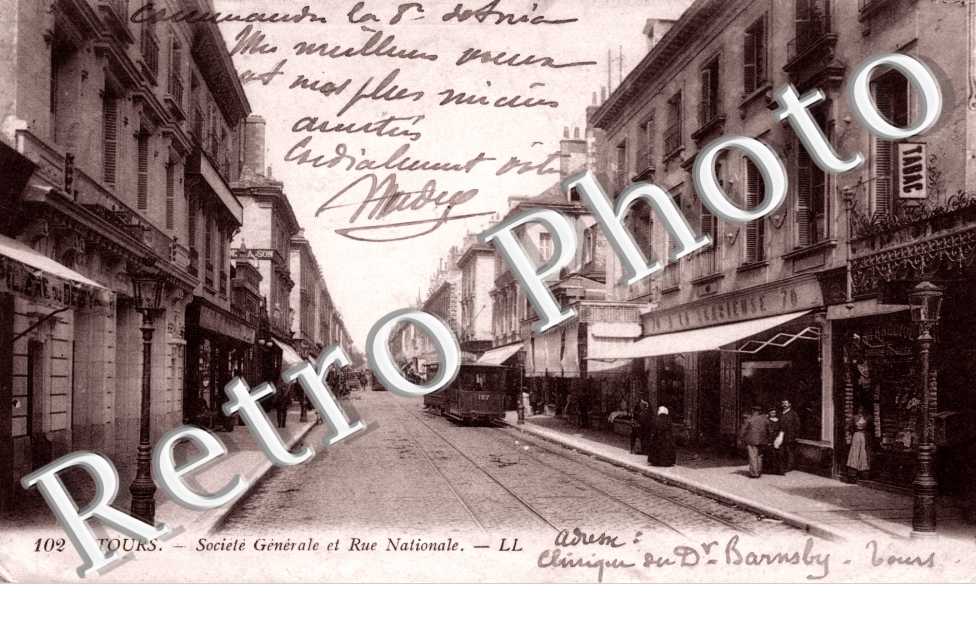 Societe Generale et rue Nationale