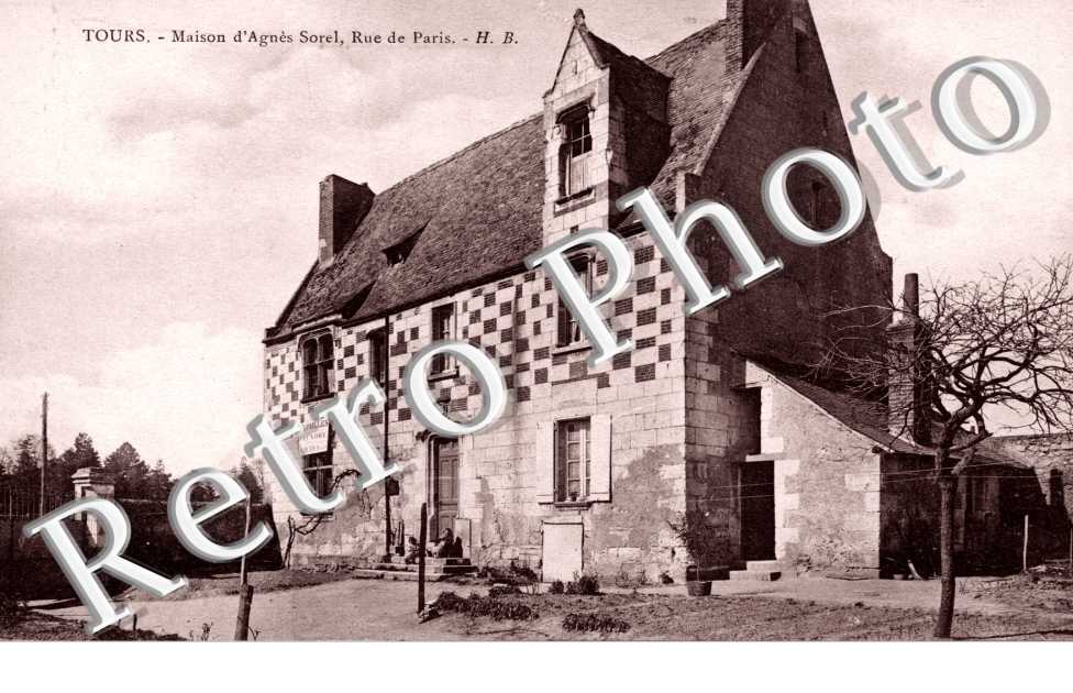 rue de PARIS Maison d'Agnes Sorel