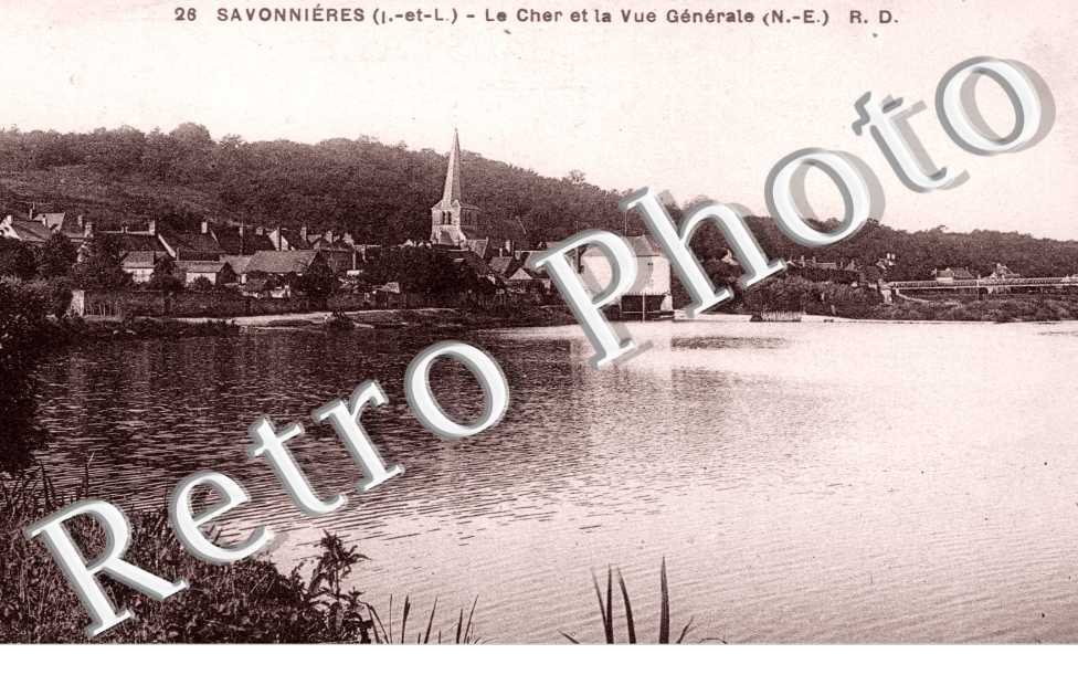 Le Cher et Vue generale
