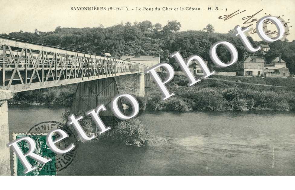 Le Pont du Cher et le Coteau