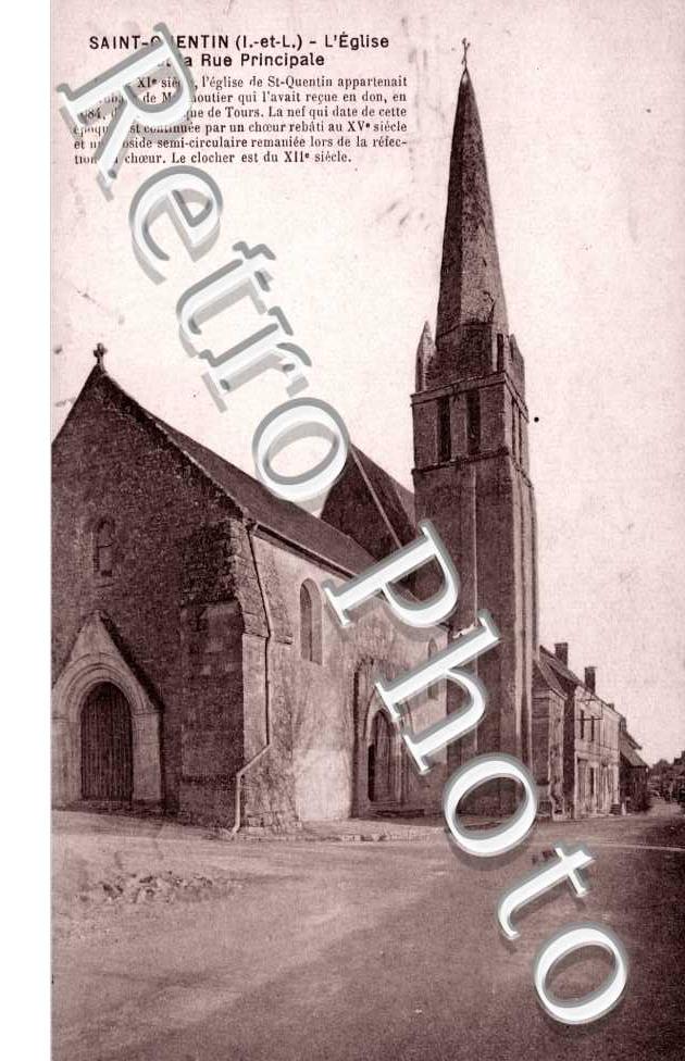 L'Eglise et la Rue Principale