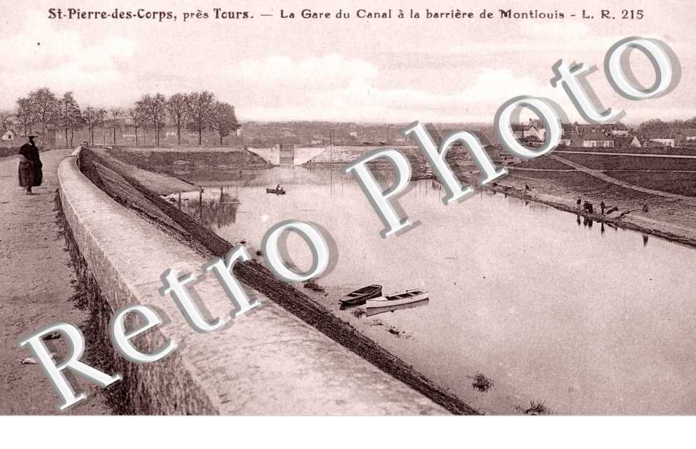 La Gare du Canal a la barriere de Montlouis