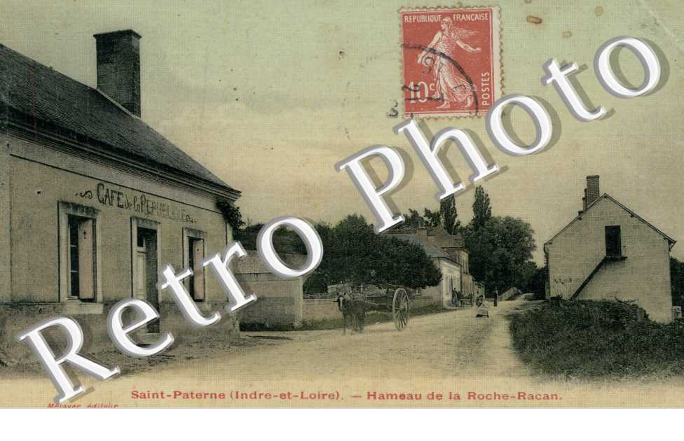 hameau de la Roche Racan (couleur toilee)