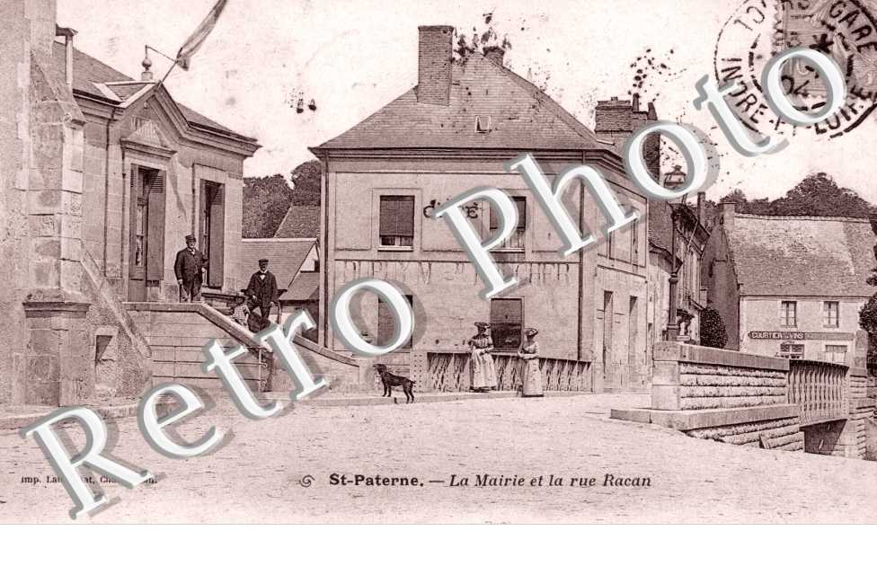 La Mairie et la Rue Racan