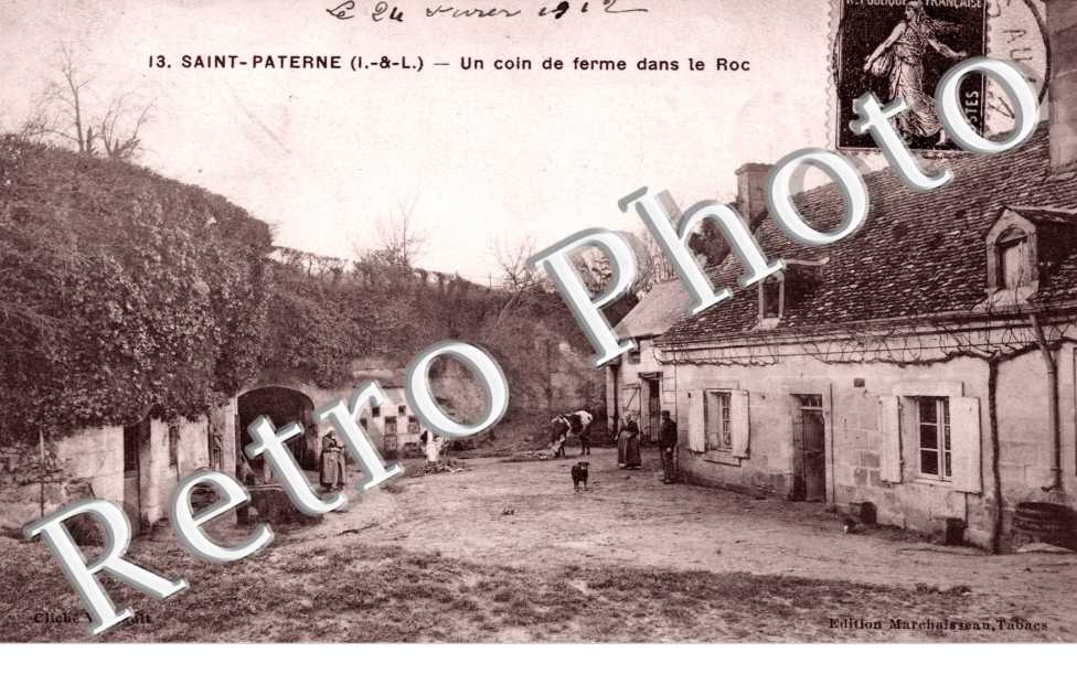 un coin de ferme dans le roc