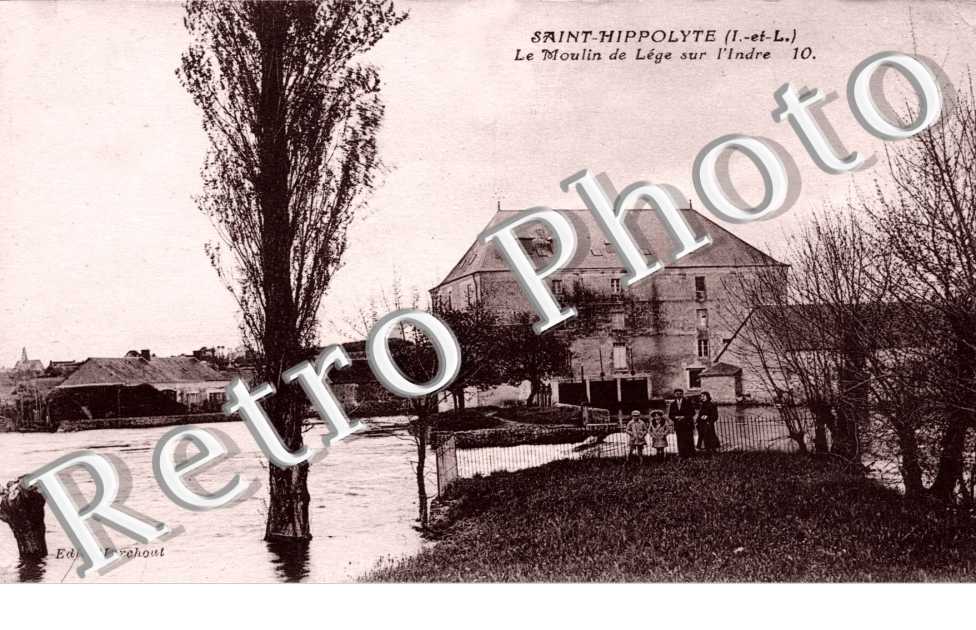 Le Moulin de Lege sur l'Indre