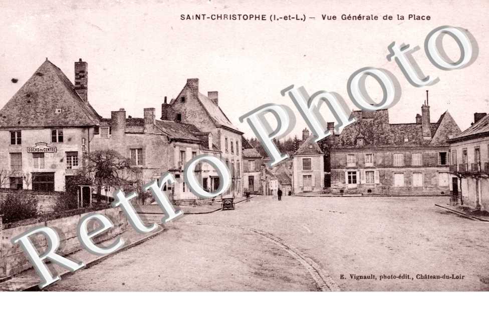 Vue generale de la place