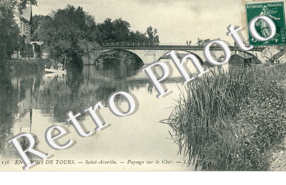 Paysage sur le Cher
