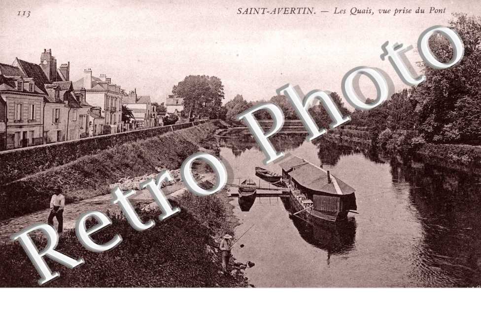 les Quais, Vue prise du Pont