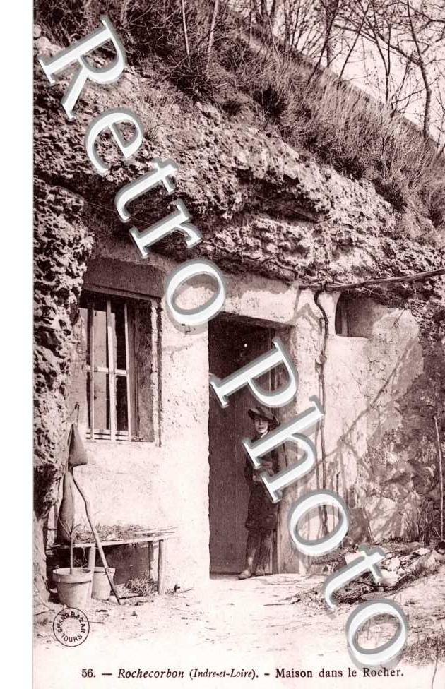 maison dans le rocher