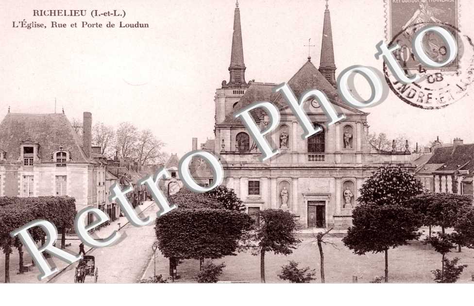 L'Eglise, Rue et Porte de Loudun