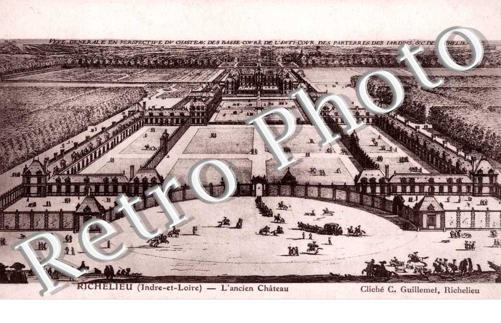 l'ancien chateau - Gravure