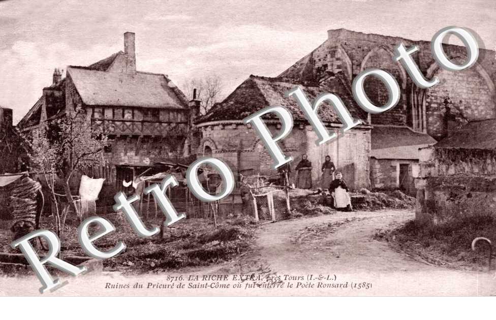 Ruines du prieure de Saint-Come