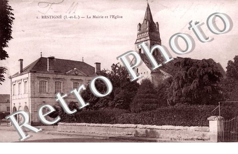 La mairie et l'eglise