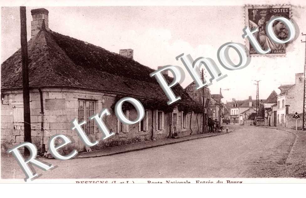 Route nationale - entree du bourg