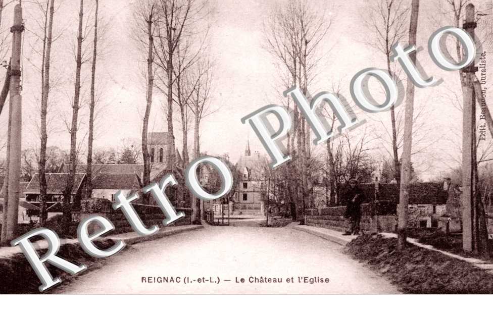Le chateau et l'eglise