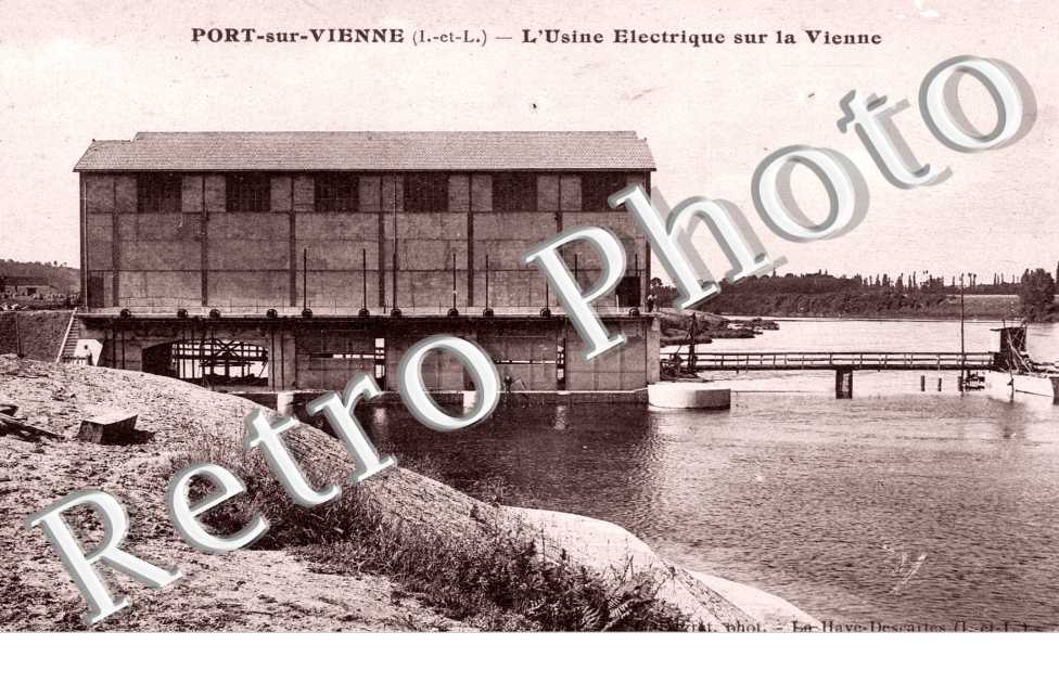 Usine Electrique sur la  Vienne