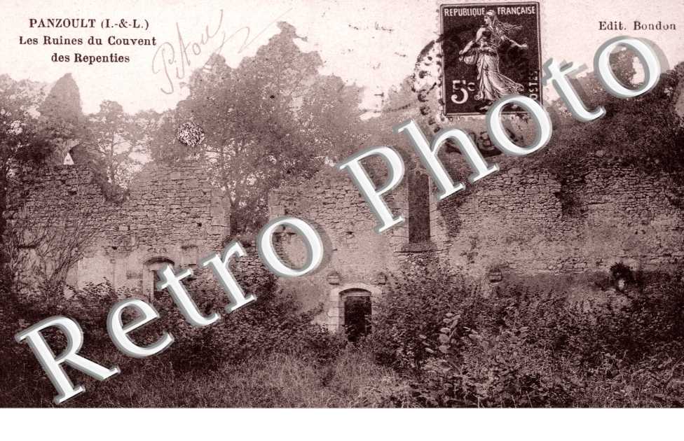Les ruines du couvent des Repenties
