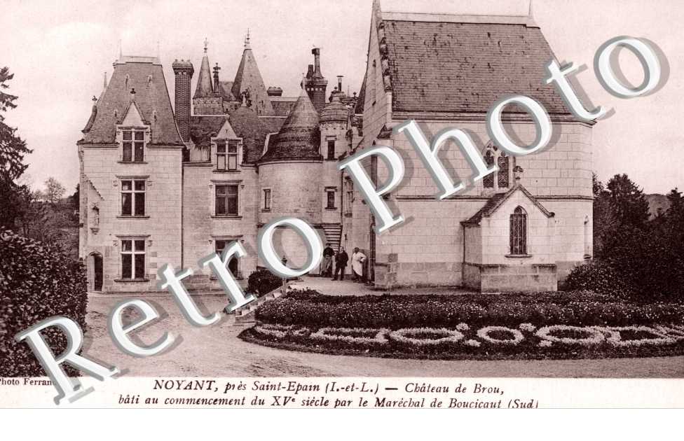 le Chateau de Brou bati au commencement du XVeme siecle par le Marechal de Boucicaut