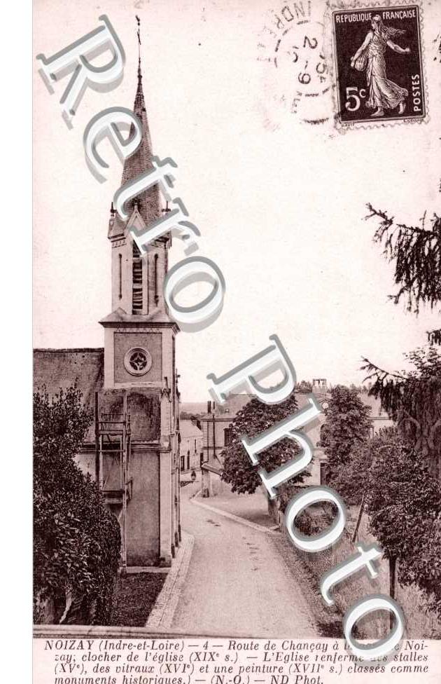 L'eglise   et route de Chancay